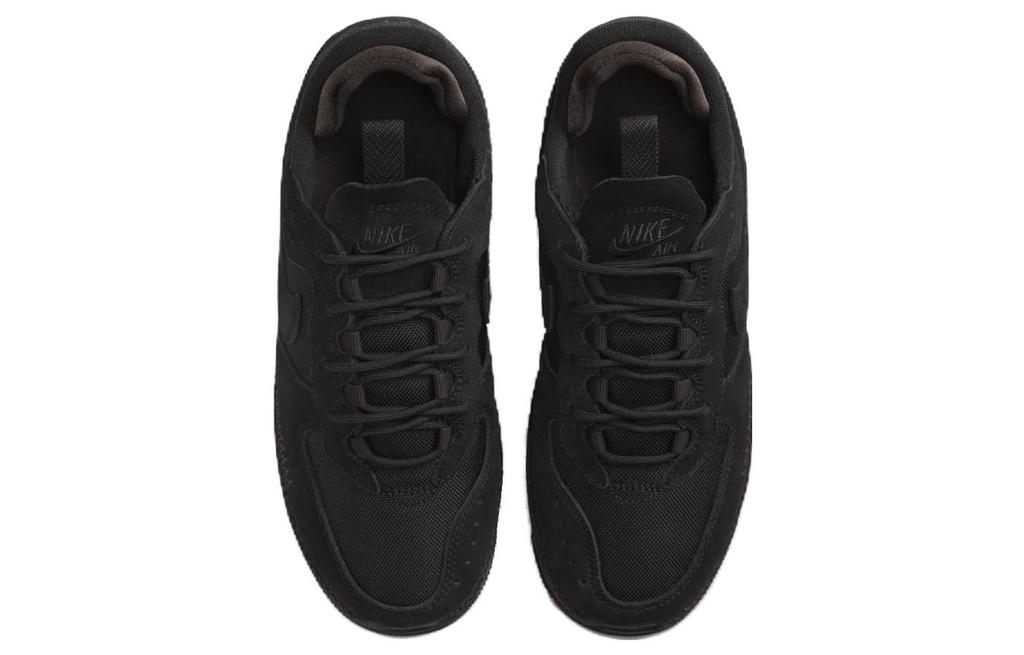 Nike Air Force 1 Wild Low Black Velvet Brown Women's FB2348-001