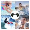1 Pair Swimming Ear Plugs Soft Silica Gel Waterproof DustProof Water Sports Swim Earplugs(Pink in Bulk )