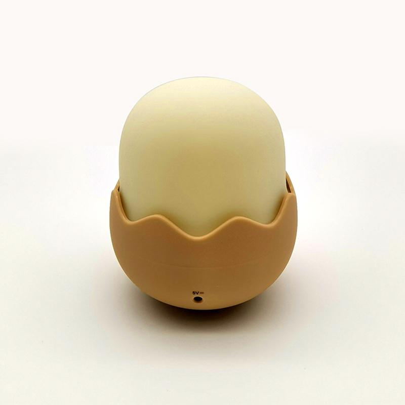 Silicone Chicken Egg Touch Sensor Led Night Light For Kids Sleeping Cute Silicone Friendship Lovely LED