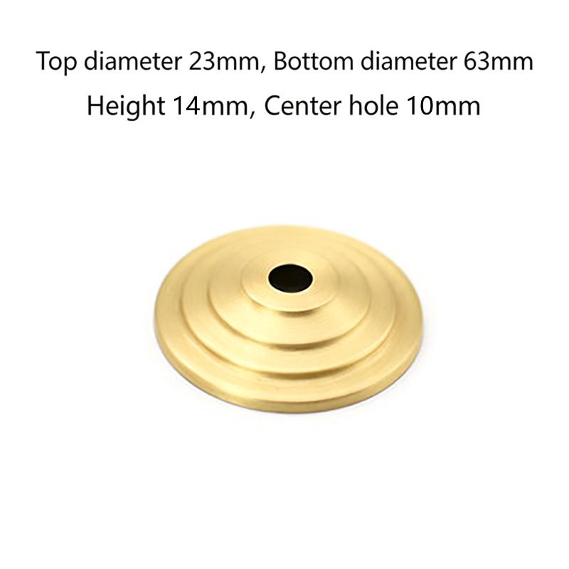 M10 Ceramic Desk Lamp Brass Base Connector Long Lasting Hardware Part for Household Lighting Fixture Upgrade