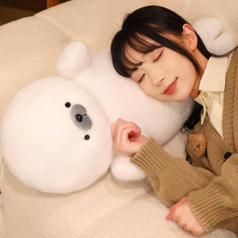 Latest Sleeping Seal Doll Kawaii Stuffed Plush Toy Handmade Doll Cartoon Anime Cute Pillow Children's Birthday Gift Fun Doll