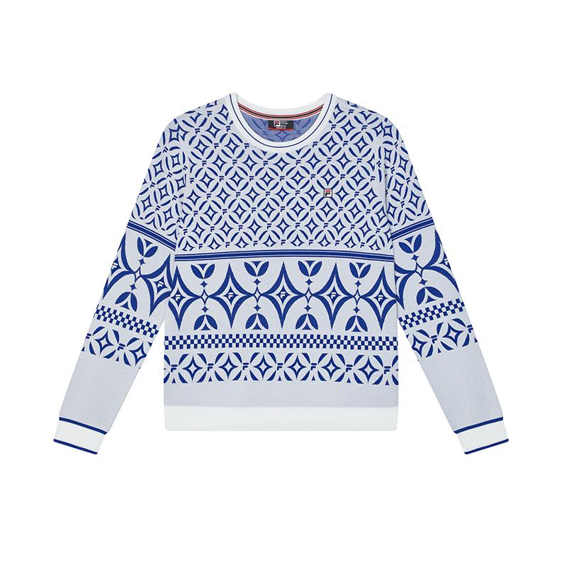 

New FILA Knitwear Women s Angora Blue F11W431409FRB 165/84A/M