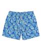 Billalei Aqua Botanical Reef Men'S Swim Shorts - Aqua Blue