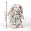 With Dress Rabbit Plush Toy Soft Stuffed Animal Dress Up Doll Rabbit Doll  Baby Soothing Gifts