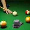 Hexagon Billiard Snooker Pool Cue Chalk Holder With Belt Clip Portable Leather Magnetic Pocket Billiard Chalk Holder