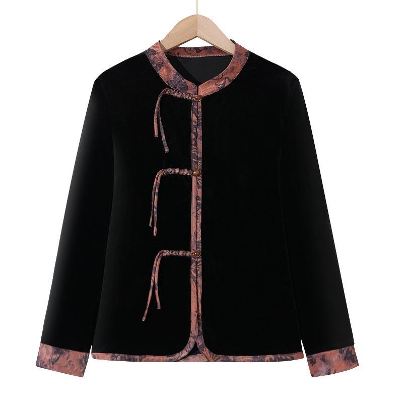

2026 Autumn Fashion Suit: Stylish Two-Piece Set for Middle-Aged & Elderly Women 4XL (67.5-72.5 kg)