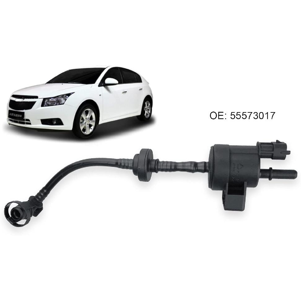 Vapor Canister Purge Valve Solenoid EVAP Purge Valve Solenoid Compatible With 2012- Buick Encore Chevy Cruze Sonic Trax With 1.4L L4 Replaces