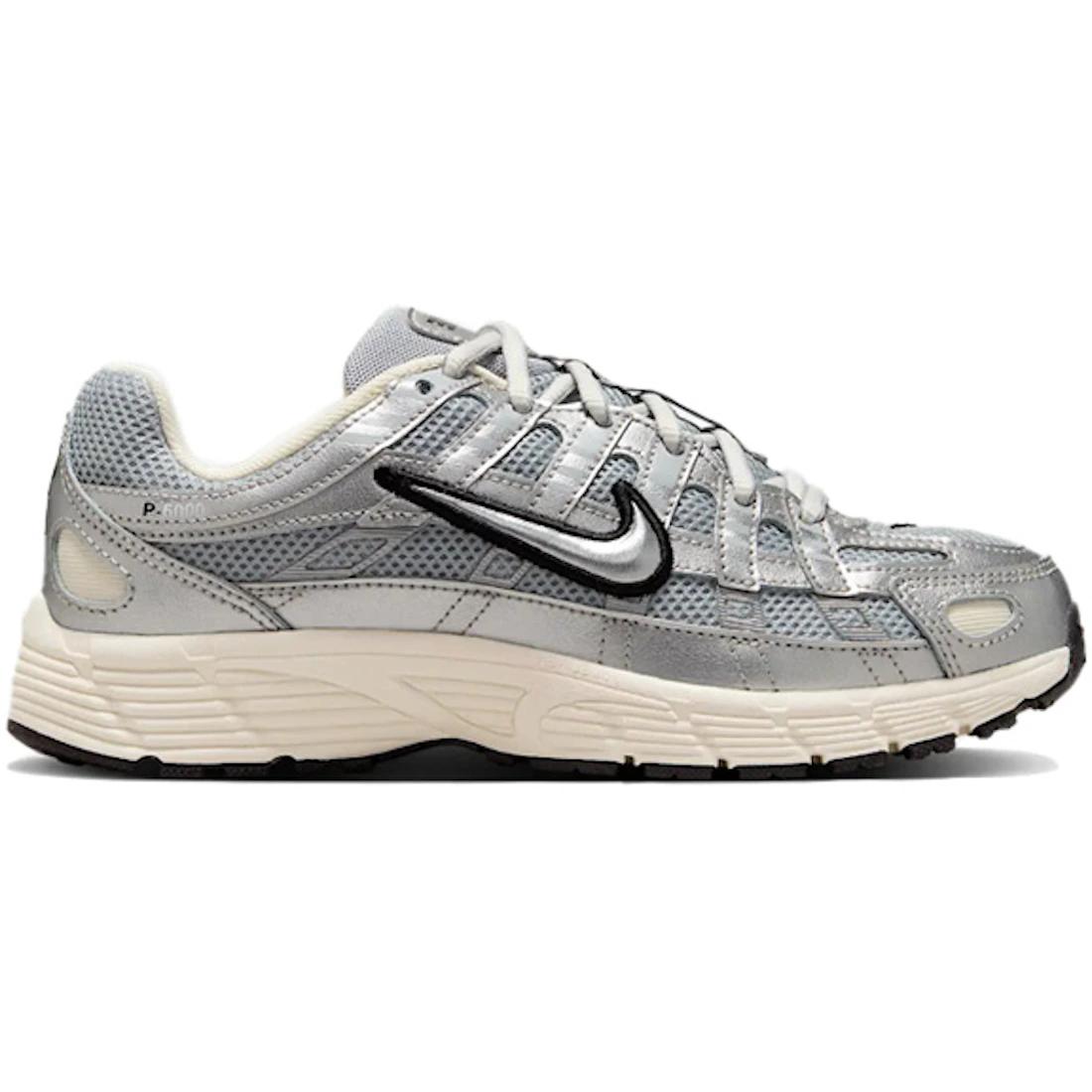 

Кроссовки Nike P-6000 Металлик Серебристый Черный (GS)(HV5064-006) 37.5