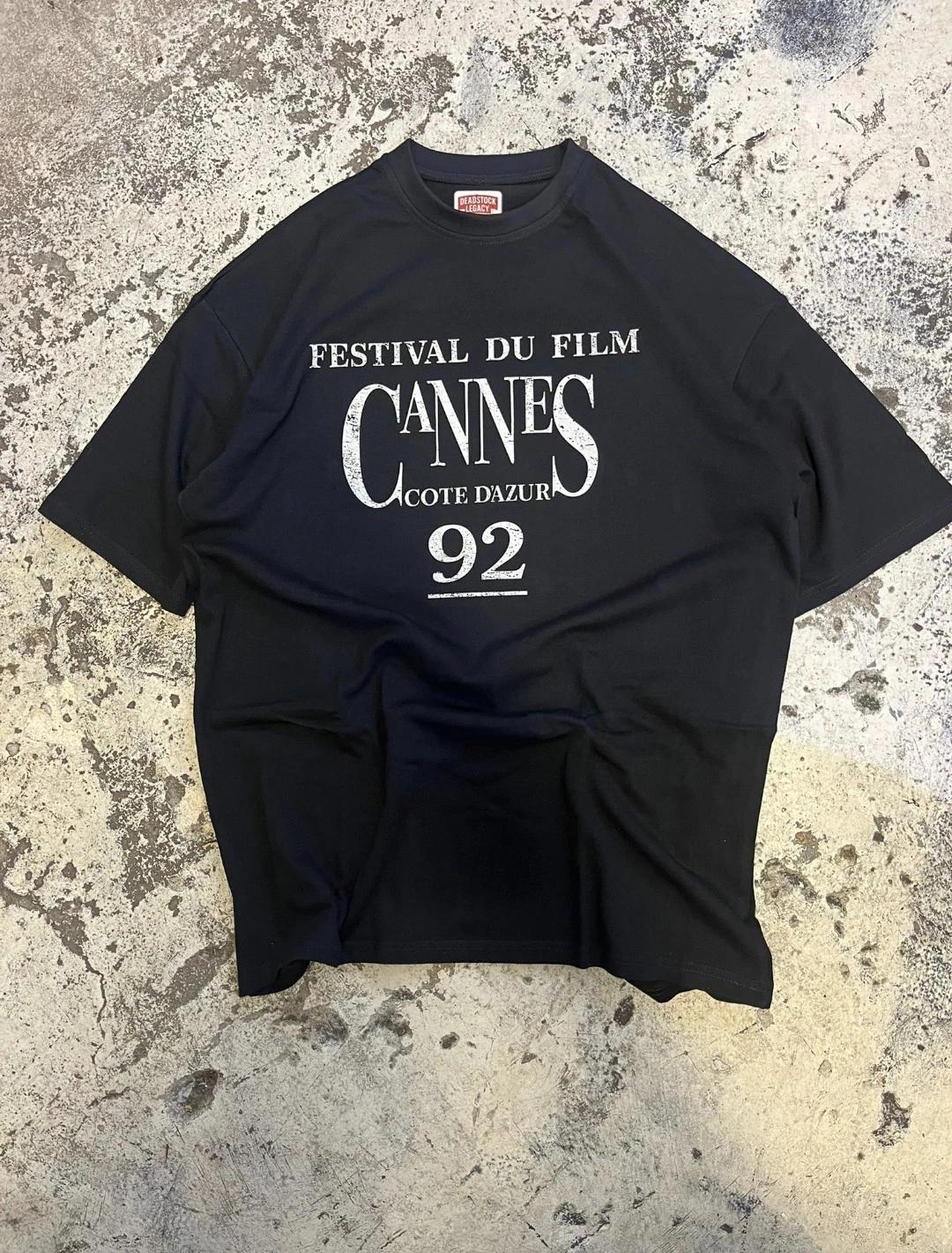 

Retro Graphic T-Shirt Tee – Cannes Film Festival Oversized Fit Vintage Inspired 2XL