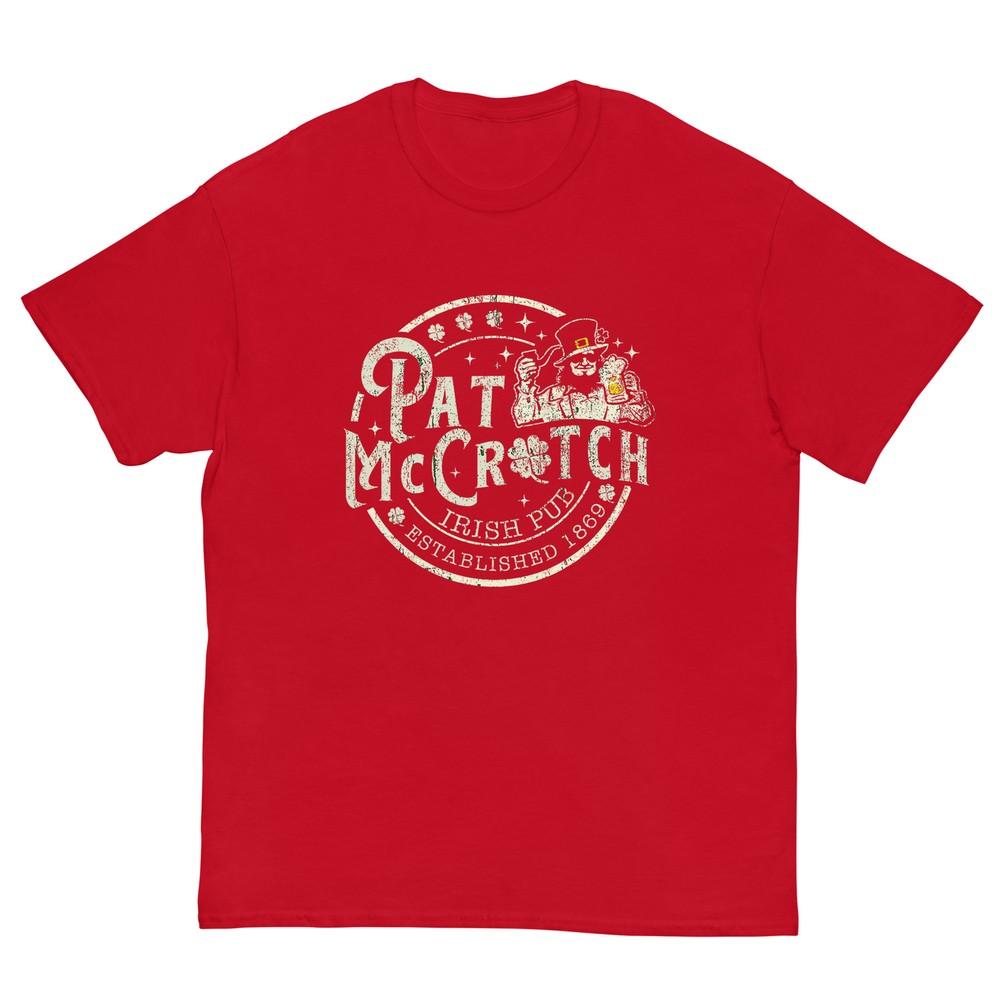 Pat Mccrotch Irish Pub Funny St Patricks Day TShirt S