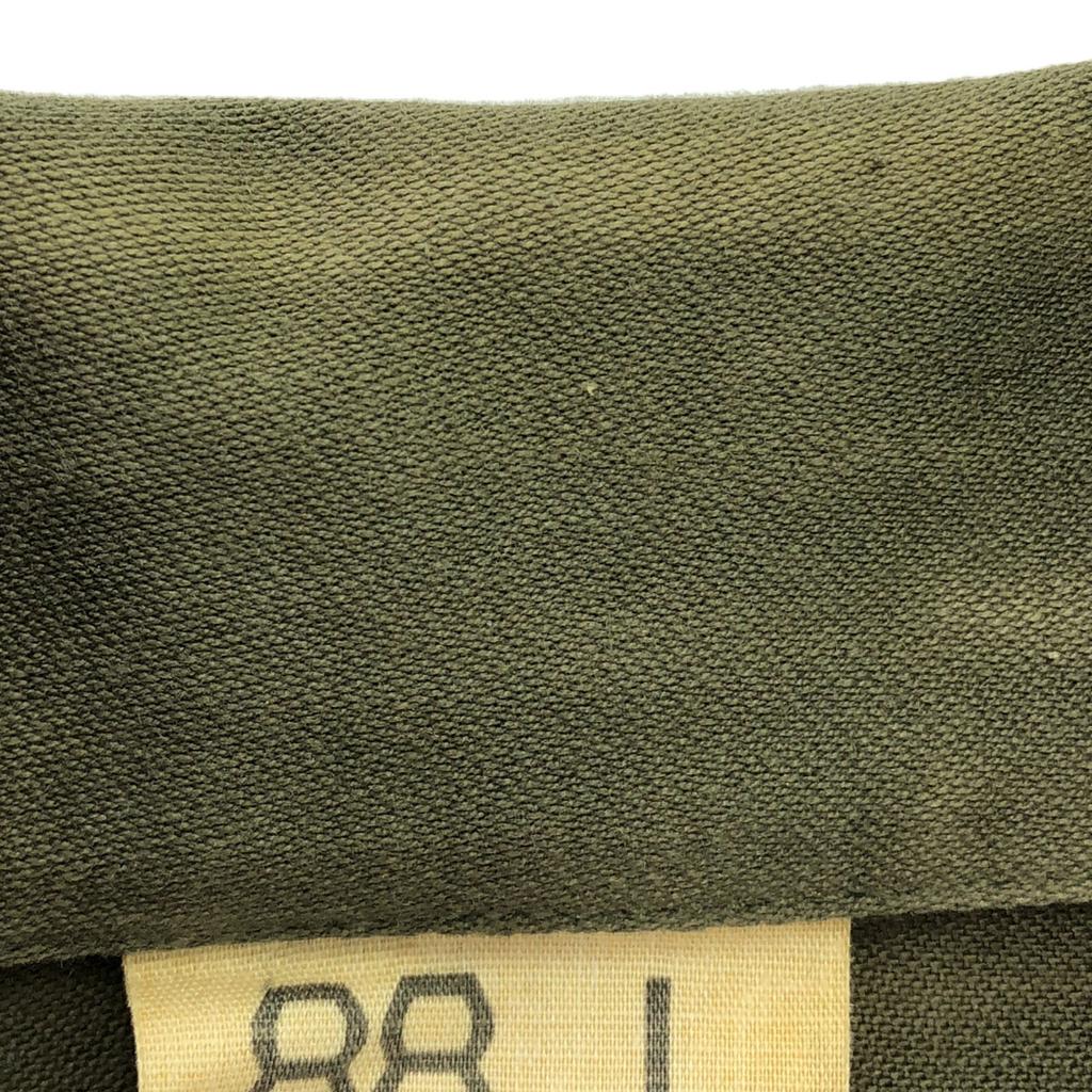 FRENCH ARMY 80s F2 Military jacket L khaki Field jacket Men's Used