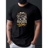 [Favorite Vintage Men's T-Shirt] Favorite Vintage - I'm The Favorite Son Men's Casual Crew Neck Short Sleeve T-Shirt for Summer - PLUS SIZE