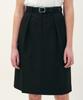 Jun By Jun K Double-Pleated Skirt_Black
