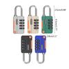 Protection Security Safely Code Lock With Steel Cable Anti-theft 4 Digit Combination Lock