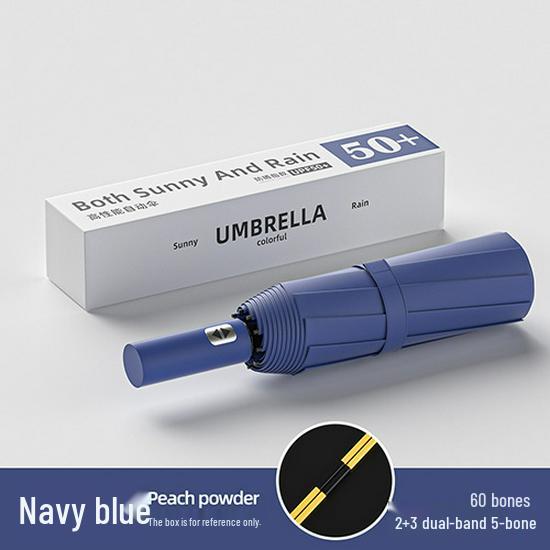 Fully Automatic Dual-Use Sun and Rain Folding Umbrella with Anti-Ultraviolet Sun Protection