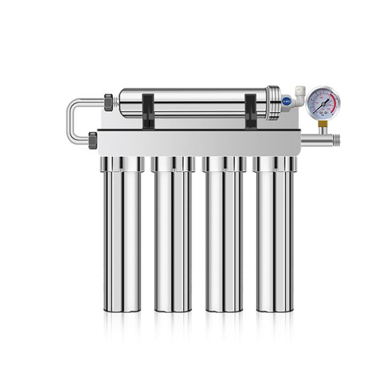 Five-Stage Ultrafiltration Kitchen Tap Water Purifier with Stainless Steel Pre-Filter.