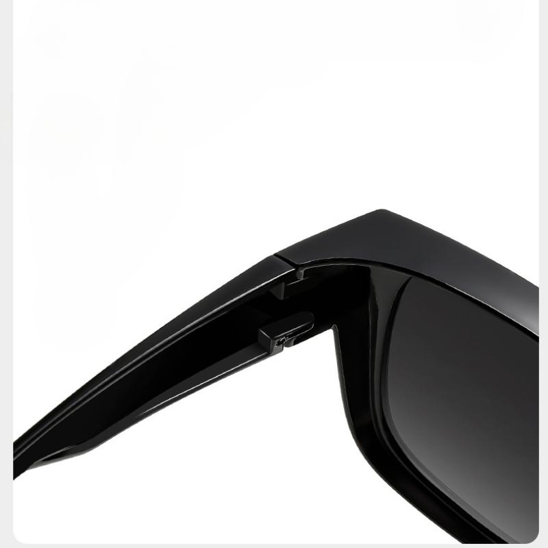 Non-polarized Men Women Vintage Square Sunglasses Unisex Wear Over Eyewear Outdoor Travel Fit Over Sun Glasses for Sports