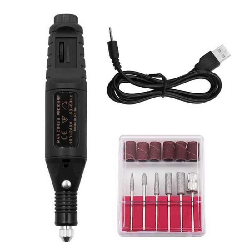 USB Mini Electric Grinding Variable Speed Rotary Tool Kit Drill Bit Engraving Pen for Milling and Polishing Tools
