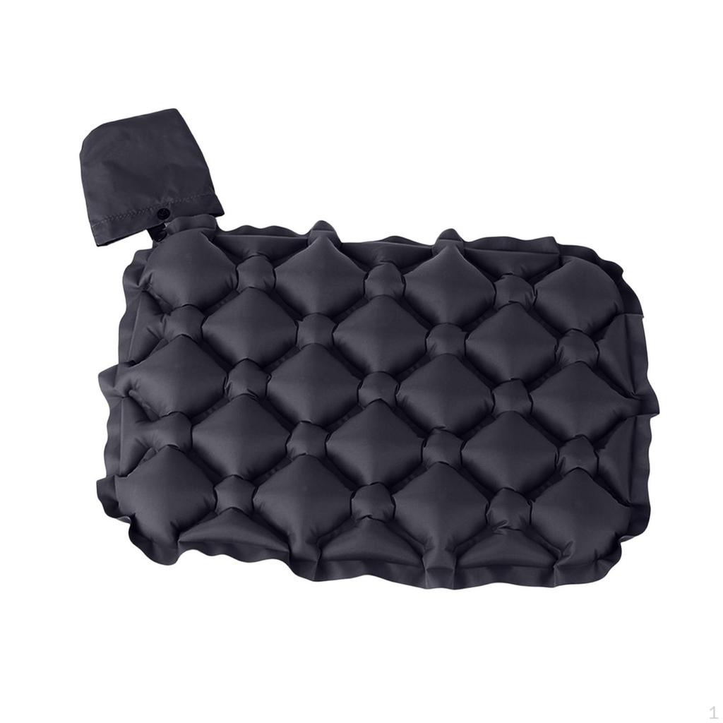 Inflatable Seat Cushion Air Sitting Mat Portable Chair Breathable Pad Waterproof Tear