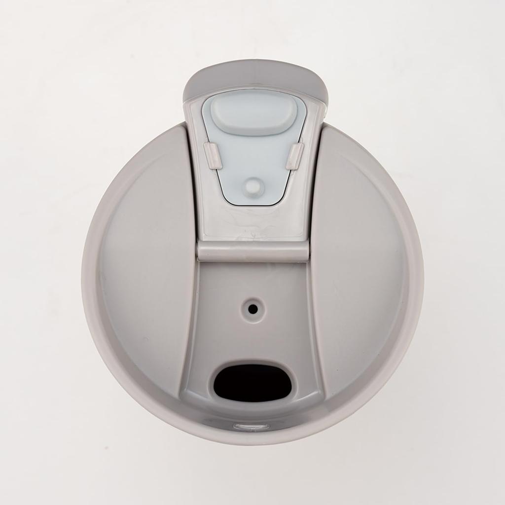 Skater Thermo Tumbler, 450ml, Keeps Hot or Cold, Vacuum Insulated, with Lid and Flap Lock, Disney Winnie the Pooh Funny Face Design (STBF5-A)