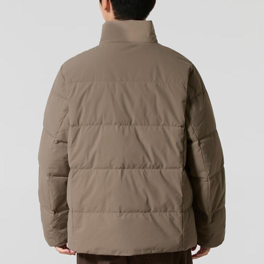 Skechers Solid Color Comfortable Down Jacket Men Outerwear P425M020-00YF