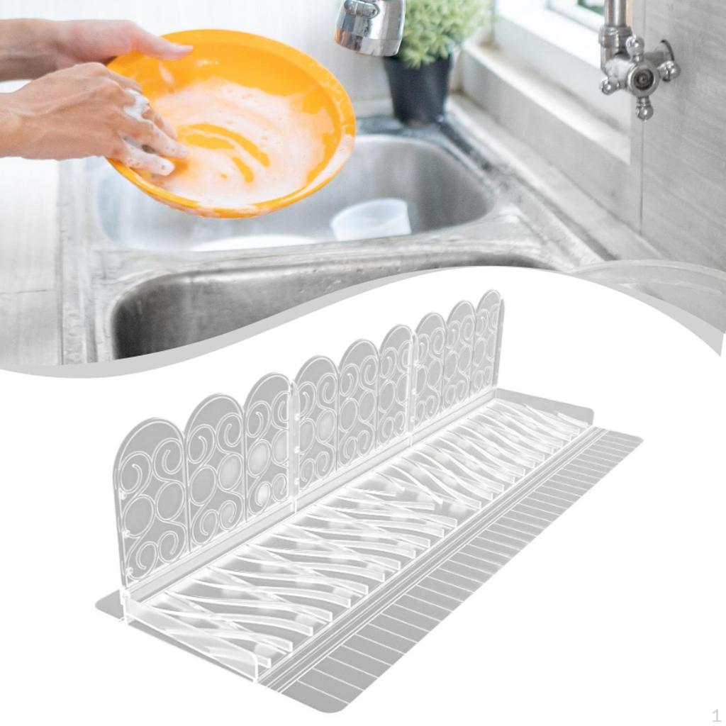 Kitchen Sink Guard Back Water Baffle for Household