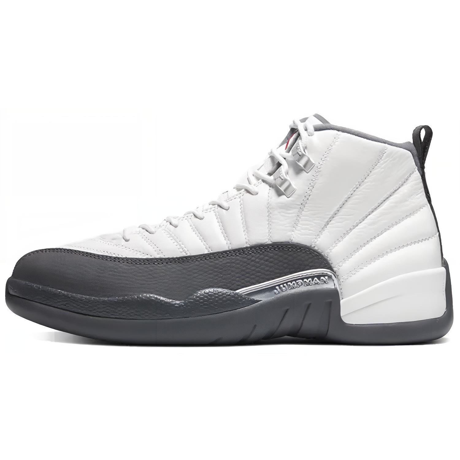 

Новые JORDAN 12 Retro Белый Темно-серый 130690-160 41