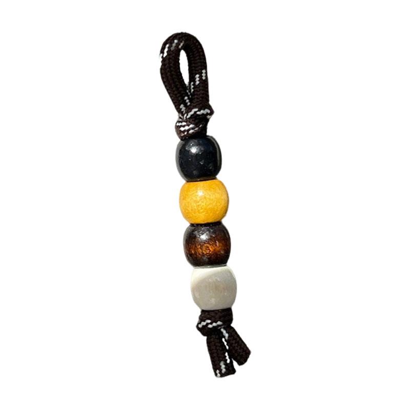 Vintage Wooden Beaded Shoes Charms Retro Handmade Shoe Lace Buckles Fashion DIY Shoes Accessories for Women Men Bag Ornaments