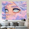 VIKAMA Cloud Eye Pattern Durable Decorative Tapestry Home Mural Living Room Bedroom Office Dormitory Decoration