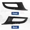 1 Pair Car Front Bumper Fog Light Cover Fog Lamp Grille for VW Polo 6R MK5 2009 2010 2011 2012 2013 2014 2015 6R0853665D