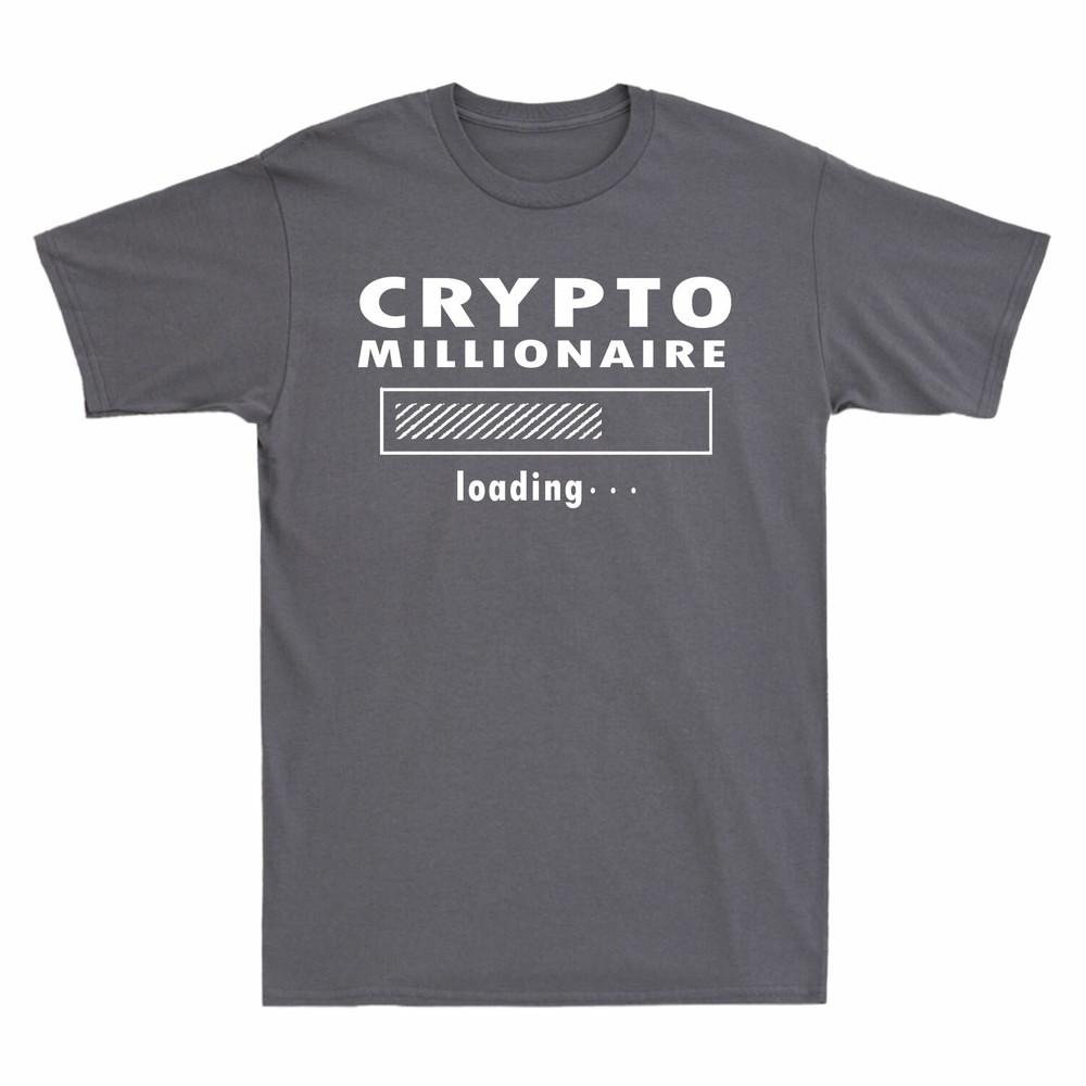 Millionaire Loading Unisexs Tshirt Funny Short Sleeve Tee New Cotton