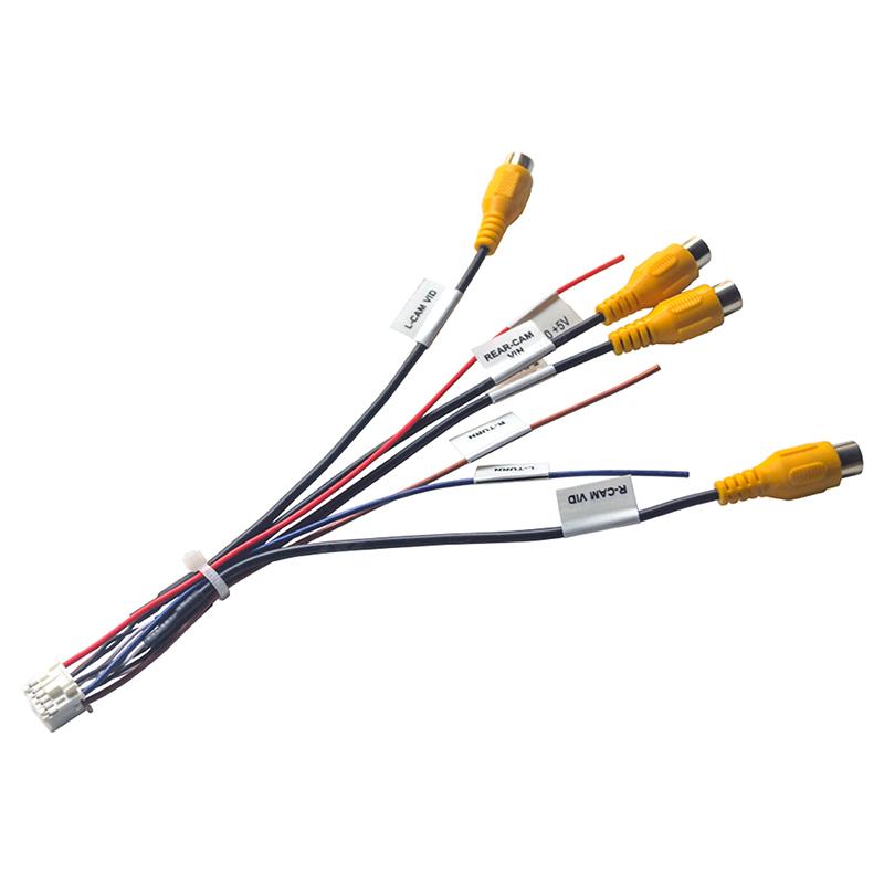 

1 шт. Аксессуары для самостоятельной сборки для головного устройства Android со встроенной системой панорамной камеры 360° Адаптер кабеля 12Pin onesize