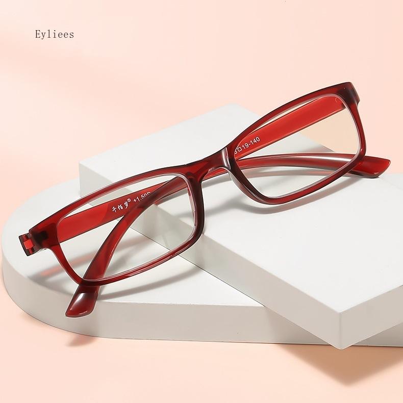 Reading Glasses For Men Women Sports Anti-Blue Light Reading Eyewear Black Red Presbyopia Eyeglasses +100 To+400 Glasses