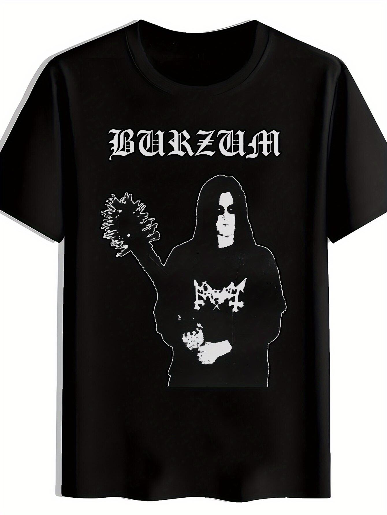 

Heavy Metal Graphic T-shirt - Gothenburg Flame Design Tee M