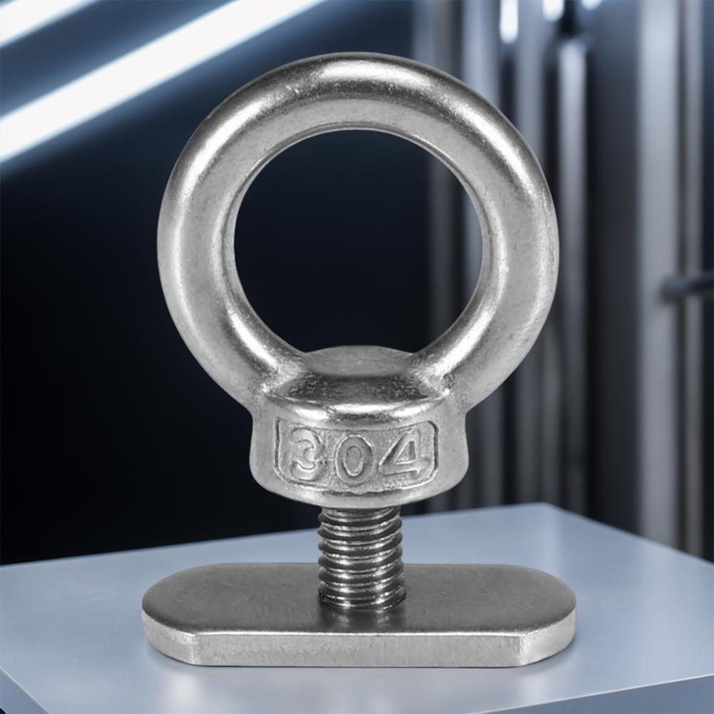 2pcs Stainless Steel Track Mount Tie Up Eyelet Kayaking Mounting Replacement Kit Kayak Tie Down Eye Bolt for Kayak Accessories