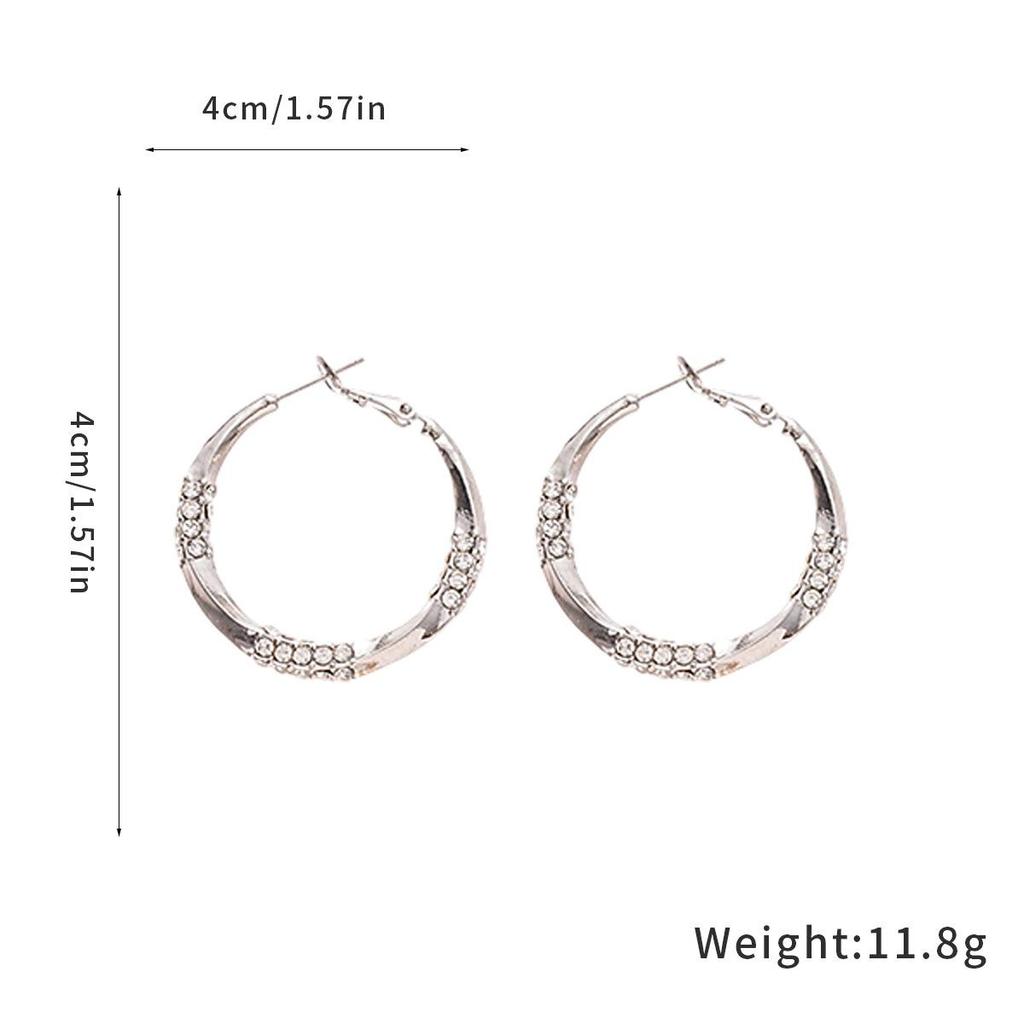 Silbernadel Eingelegte Diamant-Blumenquasten-Ohrringe - Elegante und Modische High-End-Stecker mit Einzigartigem Design