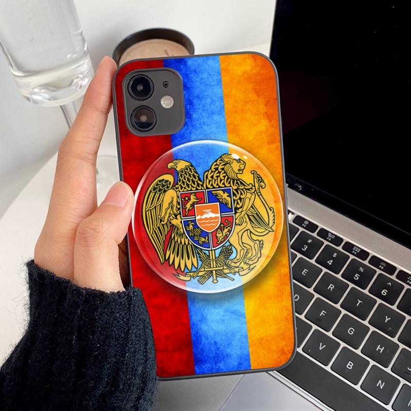 Armenia Armenians Flag Phone Case for Iphone 13 8 7 6S Plus X 5S SE 2020 XR 11 12 Mini Pro XS MAX