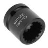 Centralventilhylsa 22mm 16 punkter 12-kantfäste Krommolybden för 230i 318i 330e 330i 340i 430i