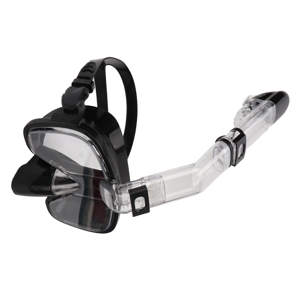 Diving Goggles Anti Fog Good Sealing Snorkel Goggles Glasses with Camera Mount for Swimming