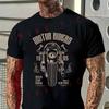 Motor Riders Motorcycle Print T-Shirt Motorrad Fans Cotton Men Short Sleeve O-Neck Tees