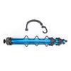 Portable Fishing Rods Tripod Stand Telescopic Aluminum Alloy Fishing Rod Holder for Sea Beach Shore Extendable Fishing
