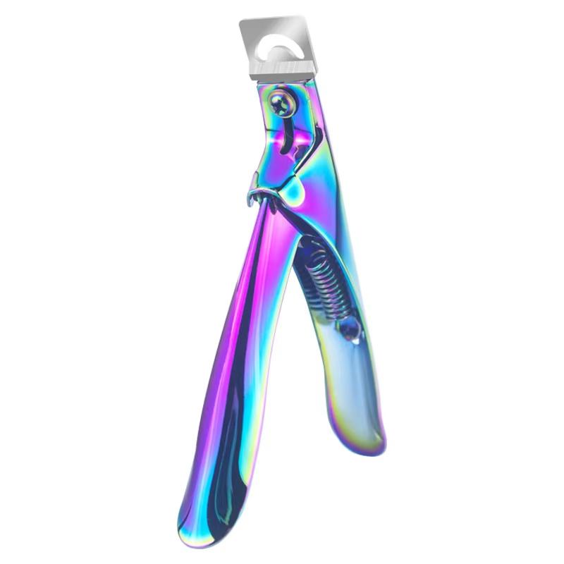 Stainless Steel Colorful Nail Clipper, Nail Clippers, Scissors, Manicure Nail Molding Tool, Adjustable Angle To Trim Nail Shape