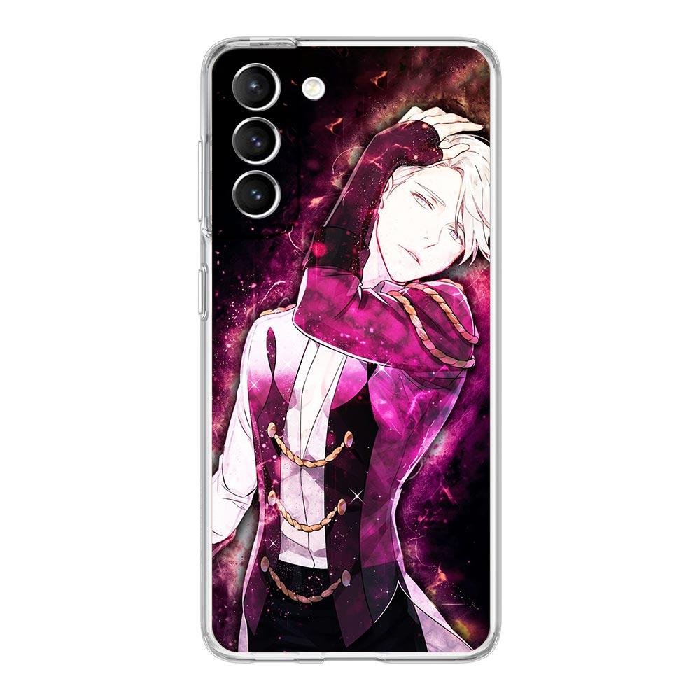 Yuri!!! On Ice Victor Nikiforov For Samsung Galaxy S22 S20 Ultra Phone Case S21 FE 5G S10E S9 S8 S10 Plus Note 20 Clear Cover