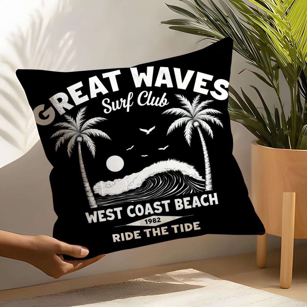 Retro Print vintage Pillow Case Home Living Room Decoration Linen Pillow Cases Cushion Cover