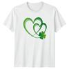 Irish Luck And Love Hearts TShirt St Patricks Day Gift For Him And Her