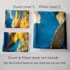 Yellow Cartoon Character. Bedding Duvet Cover Sets Duvet Covers Pillowcases Gifts (1 * Duvet Cover 2 * Pillowcases, Without Duvet Insert)