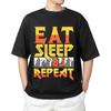 Eat Sleep DJ Repeat  T-shirt Men's Women's Tops Tees | DJ Shirt for Men & Women | Funny DJ Gift Tee