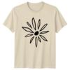 Be Your Own Sunshine TShirt Hand Drawn Flower Nature Art Birthday Gift