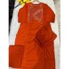 Indian Wedding Wear Salwar Kameez Women Cotton Kurti Pant Dupatta Set Dress