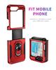 Samsung Z Flip6 Protective Case with Ring Holder - Full Coverage